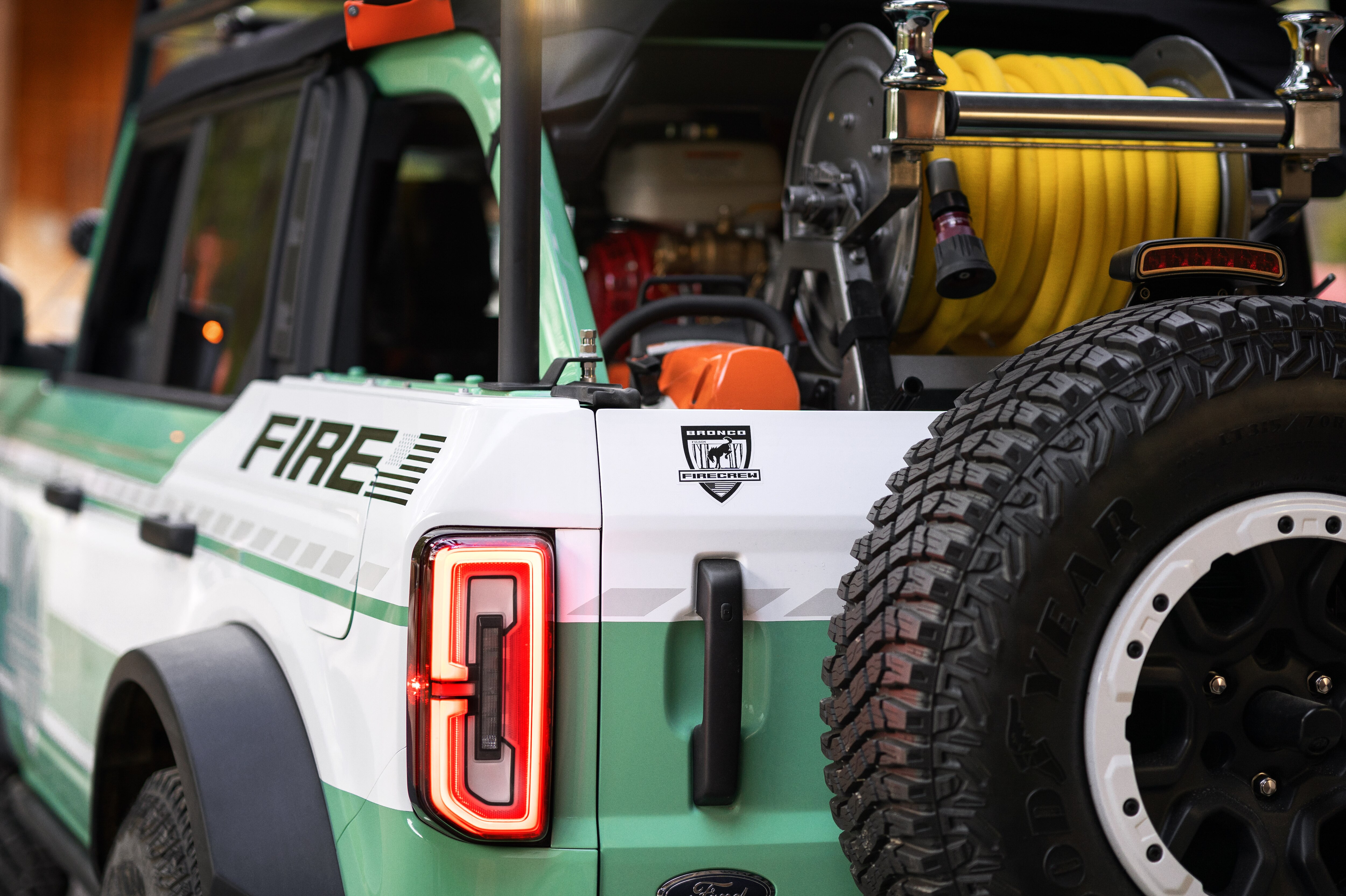 Ford Bronco® brand and Filson, the rugged outdoor outfitter, join forces to celebrate wildland firefighters and support the National Forest Foundation, unveiling the Bronco + Filson Wildland Fire Rig concept and limited-edition outdoor gear to help fund reforestation and forest preservation.